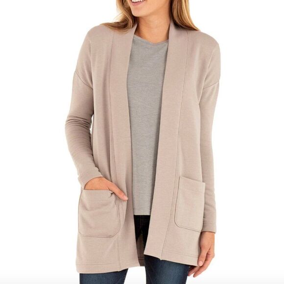 Free Fly Thermal Fleece Cardigan Size L - Picture 2 of 6